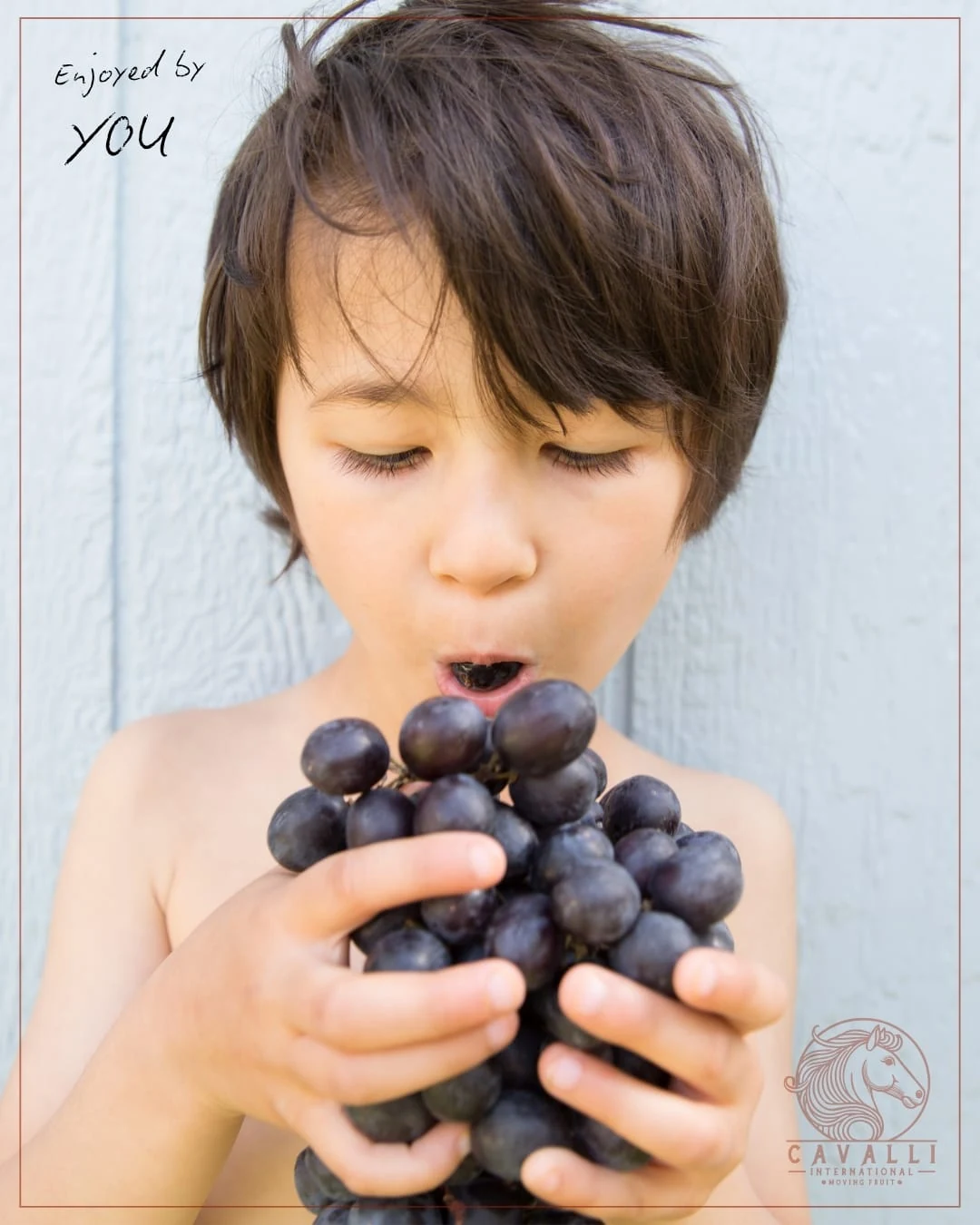 Cavalli campaign connecting fresh fruit with family life